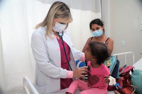 Saúde reforça atendimento no PAI por causa de aumento do número de casos de infecções respiratórias em crianças